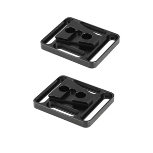 2x CAMVATE Aluminum QR Male V Lock Wedge Mount+Base Plate w/1/4" Mounting Points - Picture 1 of 10