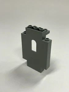 Lego Antiguo Gris Claro 2x5x6 Castillo Panel de Pared con Ventana - Imagen 1 de 1