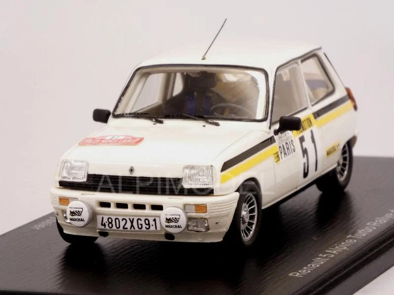 Renault 5 Alpine Rally Monte Carlo 1984 Chauche-Teyssier 1:43 SPARK S3868 - Immagine 1 di 1