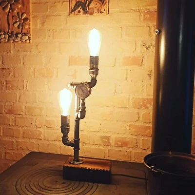 LAMPADA SMART INDUSTRIAL VINTAGE, RUSTICO, ALEXA, GOOGLE, ACCENSIONE REMOTO  - Immagine 1 di 4