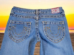 True Religion Damen Denim Jeans Größe 27 Julie Straight Leg Limited Edition - Bild 1 von 11