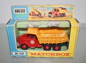 Matchbox King-Size K-19 Scammell Tipper Truck Mint & Boxed. - Picture 1 of 4