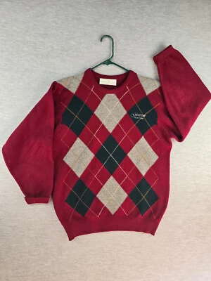 Suéter Pullover Vintage Lyle & Scott Mezcla Lana Cachemira Retro De Colección Golf Escocia Foto 1 de 4