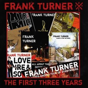Frank Turner: The First Three Years CD Set  PUNK Brand New Factory Sealed