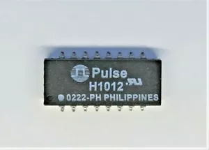LOTE DE 5 PIEZAS H1012 PULSE 16 PIN SMD 10/100 BASE-T PULSE - Imagen 1 de 3
