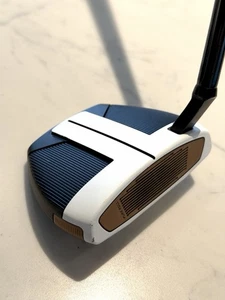 TaylorMade Spider FCG BLACK WHITE small slant / 34 Putter PT / KBS CT TOUR BLACK - Picture 1 of 15