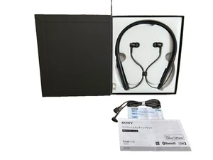 Sony WI-H700 Wireless Stereo Headset Grau Schwarz Nackenbügel mit Box Japan Gebraucht - Bild 1 von 4