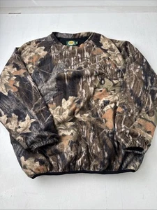 Cabelas Fleece GORE Wind Stopper Pullover Men’s XL Camo Fishing Hunting - Picture 1 of 7