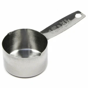 Medidor de cuchara de café de acero inoxidable Chef Craft - taza medidora de 2 cucharadas - Imagen 1 de 3