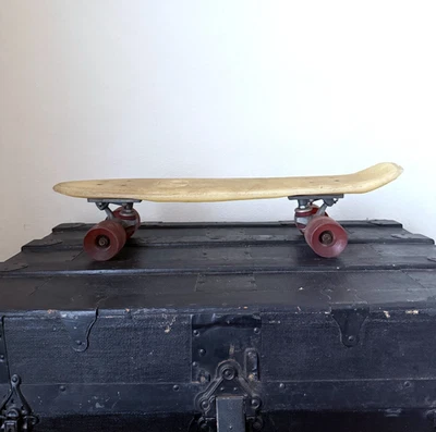 Monopatín Makaha Pro vintage años 70 cubierta perla ruedas rojas original Old School C Foto 1 de 4