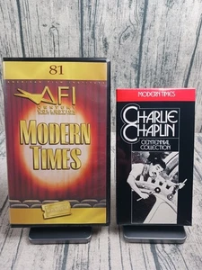 Modern Times (VHS, BLOCKBUSTER VIDEO, AFI CENTURY COLLECTION) #81 - New - Picture 1 of 2
