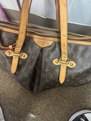 Bolso de Mano Louis Vuitton Palermo GM Marrón Lona Monograma Foto 1 de 4