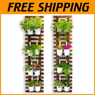 Indoor Outdoor Hanging Planters - 2 Pack - Image 1 of 4