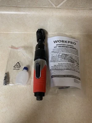 WORKPRO Air Ratchet Wrench 3/8''Pneumatic Ratchet Wrench50ftlb Max Torque Output - Image 1 of 4
