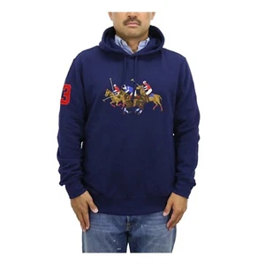 *DEFECTO MENOR* Polo Ralph Lauren Match Pony Parka - Azul marino - Tamaño: grande - Imagen 1 de 8