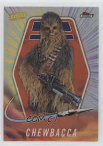 2018 Topps Finest Star Wars Solo: A Star Wars Story Chewbacca #SO-4 0v9u