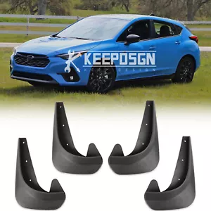 For Subaru Impreza Sport Hatchback Front Rear Mud Flap Splash Guards Splashguard - Picture 1 of 15
