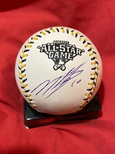 MIGUEL TEJADA AUTOGRAPHED SIGNED 2006 ALL STAR GAME BASEBALL BALTIMORE ORIOLES - Picture 1 of 2