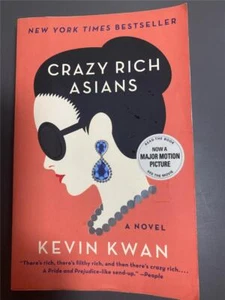 Crazy Rich Asians Kevin Kwan Softcover Book - Picture 1 of 1