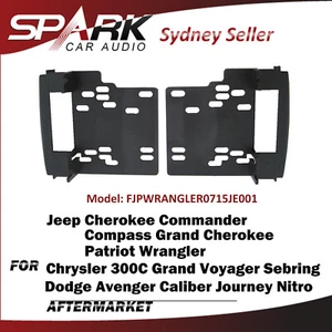 SP Double DIN Facia Panel Fascia Dash For Dodge Avenger Caliber Nitro 2007-2011 - Picture 1 of 1