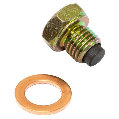 Ölablassschraube magnetisch M12 x 1,5mm mit Dichtring für Aprilia Honda Kawasaki - Bild 1 von 4