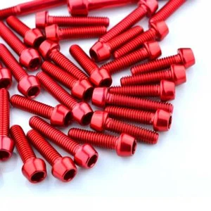 Kit de motor de tapa de enchufe de aluminio Aprilia RSV4 RR 15+ rojo - Imagen 1 de 1