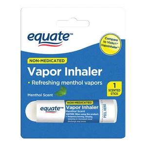 Equate Non-Medicated Vapor Inhaler Stick, Menthol Scent - 1 Pack - Picture 1 of 4