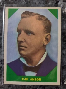 1960 Fleer Baseball Greats #44 Cap Anson Chicago Cubs, HOF, Ex Sharp Corners - Picture 1 of 5