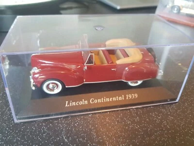IXO: LINCOLN CONTINENTAL: ROJO OSCURO: 1:43: COMO NUEVO EN ESTUCHE. SIN CAJA 1:43 Foto 1 de 3