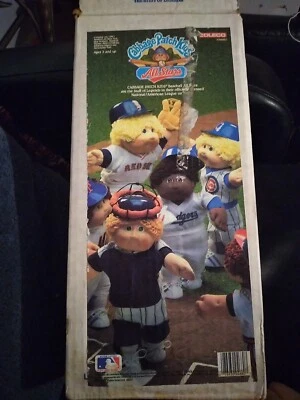Muñeca Cabbage Patch Kids MLB All Star NY Yankee 1986 de colección en caja original Foto 1 de 4