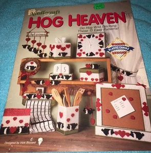 The Needlecraft Shop Plastic Hog Heaven 13 patrones Vicki Blizzard - Imagen 1 de 6