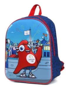 Sac à Dos Jeux Olympiques Paris 2024 - 3D Bleu Neuf - Imagen 1 de 13