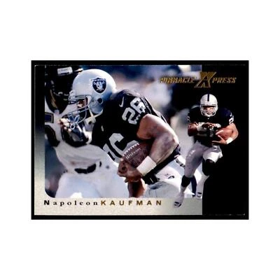 Napoleon Kaufman 1997 Pinnacle X-Press #79 Football Cards Football Card NM - Image 1 of 3