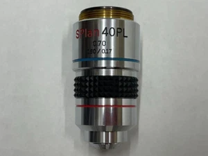 OLYMPUS SPlan40PL 0.70 160/0.17, Microscope Objective, Good "Used" - Picture 1 of 24