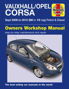 Vauxhall/Opel Corsa Petrol & Diesel (Sept 06 - 10) Haynes Manual (Paperback) - Picture 1 of 11
