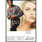 1965 Van Heusen Mens Pajamas Vintage Print Ad Blonde Sexy Eyes Wall Art Photo