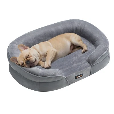 FEANDREA Tierbett Hundebett, Hundekissen,wasserdicht, erhöhte Ränder, waschbar