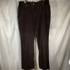 Westbound Women's Cords Size 14 Dark Brown The Katie Fit New With Tags