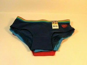 DC Comics 3 Pair Hipster Underwear Size 6 NWT - Picture 1 of 4