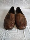 SunSteps Hand Woven Huarache Sandals/Shoes Men's Size 13 Brown Leather 