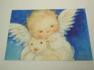 Biglietto natalizio Hallmark Mary Hamilton Angelo - Foto 1 di 4