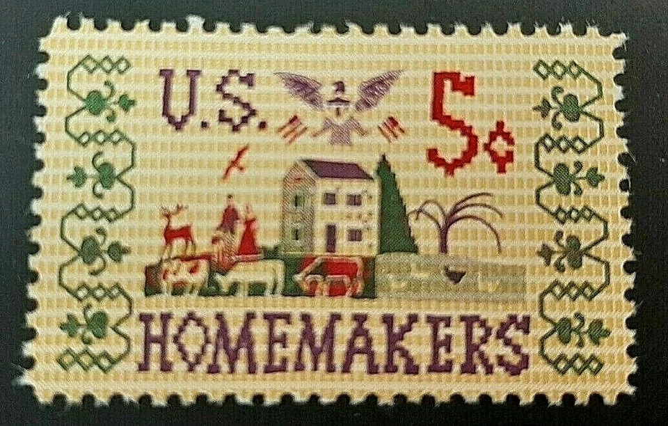 Scott #1253 - 5 Cents Stamp 1964 Commemoratives  HOMEMAKERS - MNH - Image 1 of 1