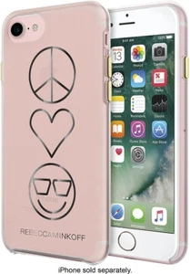 Rebecca Minkoff Double Up Case für iPhone SE 2. Gen iPhone 8 7 Peace/Love/Smile - Bild 1 von 1