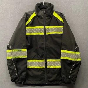 ML Kishigo Premium Black Series B300 Reflective Jacket Mens M Black Workwear - Picture 1 of 23