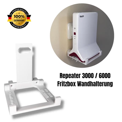 GLOWIVATION 🌟2x Steckdose Halterung AVM FRITZ! für Repeater 6000/ 3000/3000 AX FritzBox🌟