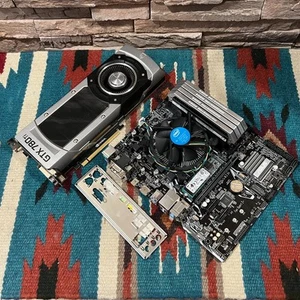 ASUS B250M-A mATX Mainboard Combo •i7-6700 •16GB RAM •GTX 780 Ti •256SSD W10P - Bild 1 von 19