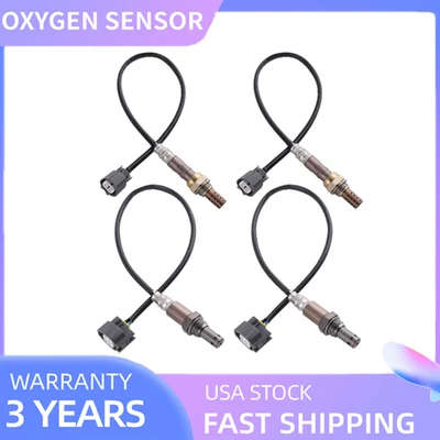 Sensor de oxígeno O2 superior e inferior para Jaguar XF XKR tipo S Vanden Plas XK XJ 4 PIEZAS Foto 1 de 4