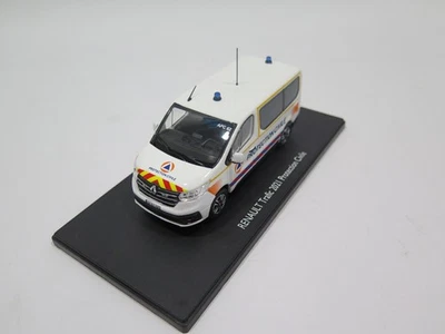 * RENAULT TRAFIC 3 2020 Minibus Protection civile 62 France - 1/43 ELIGOR 118012 - Photo 1/4