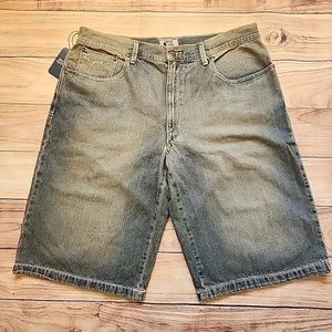 Vintage Y2K Enyce Jean Shorts Denim Jorts Men’s Size 40 Baggy Streetwear - Picture 1 of 14