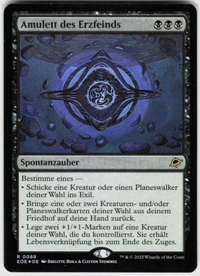 MTG - Archenemy's Charm/Amulett des Erzfeinds - *FOIL* - EOE - Deutsch - NM - Bild 1 von 2